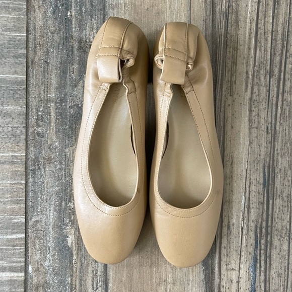 Everlane The Italian Leather Day Heel in light tan taupe size 6 - Picture 3 of 11